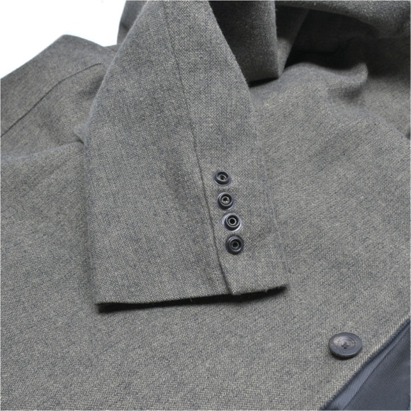 DIESEL Tweed & Denim Blazer - Picture 7 of 7